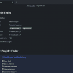 Screenshot der Obsidian-Oberfläche
