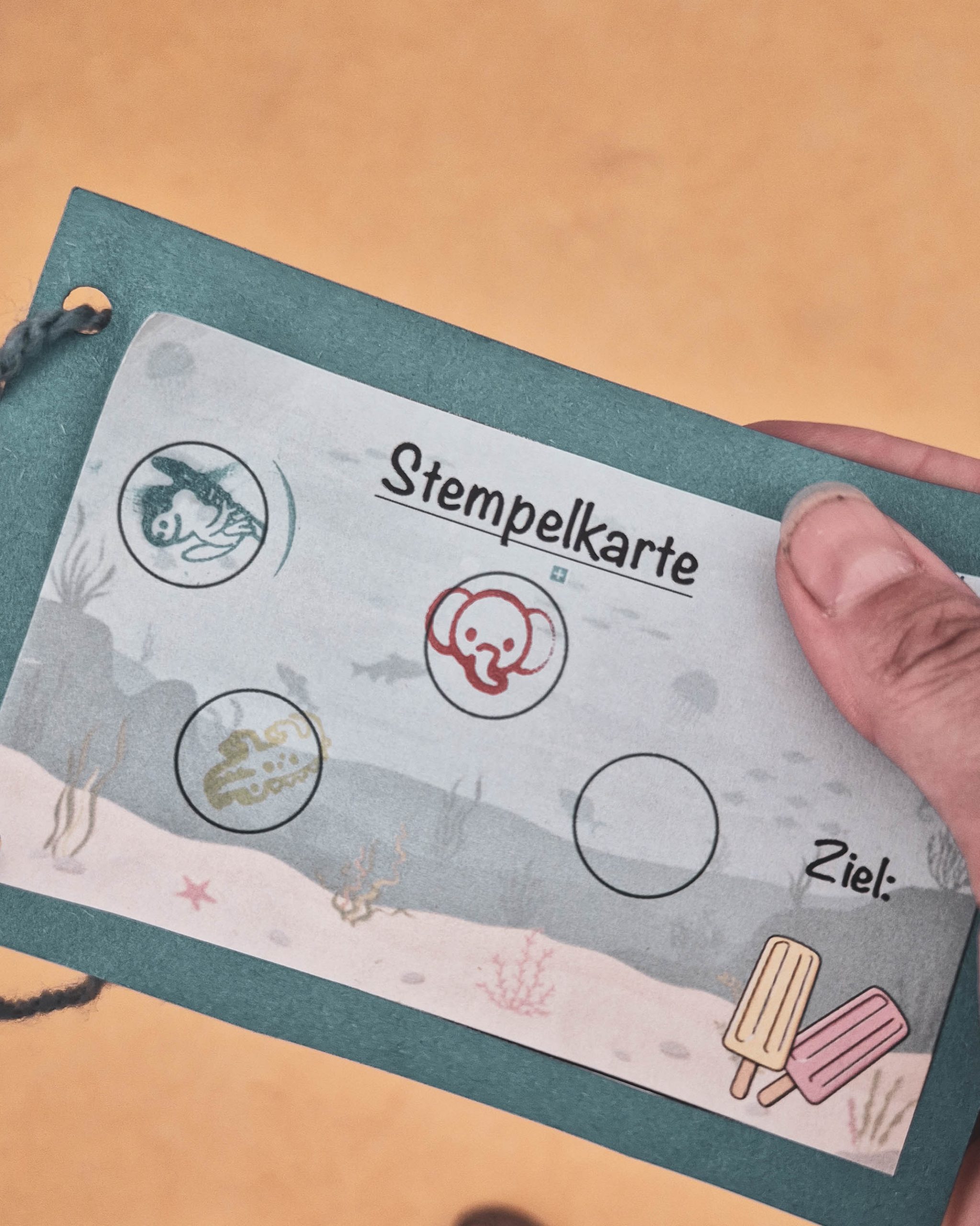 Stempelkarte Kindergarten-Sommerfest